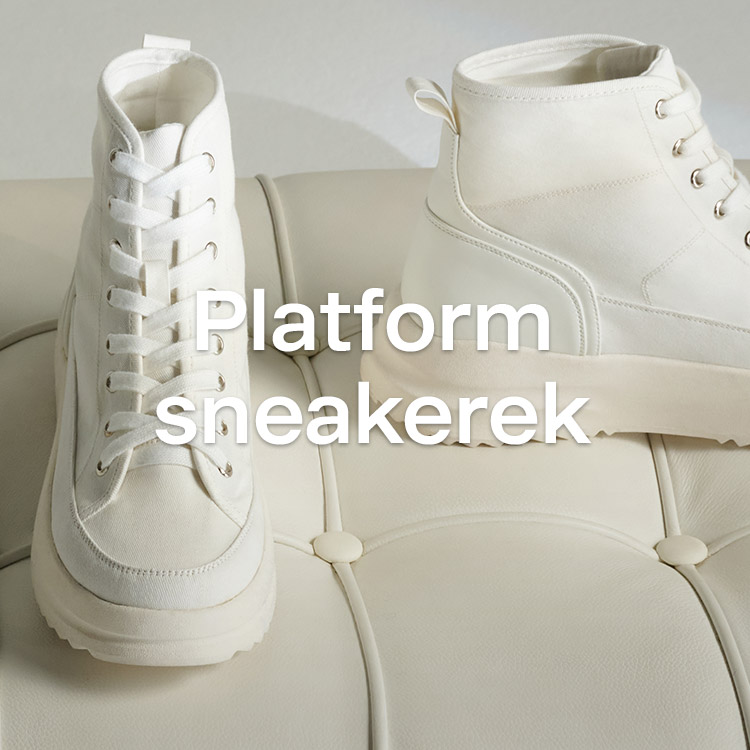 Platform sneakerek